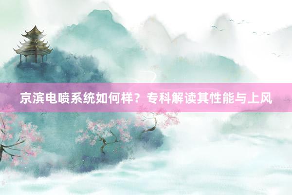 京滨电喷系统如何样？专科解读其性能与上风
